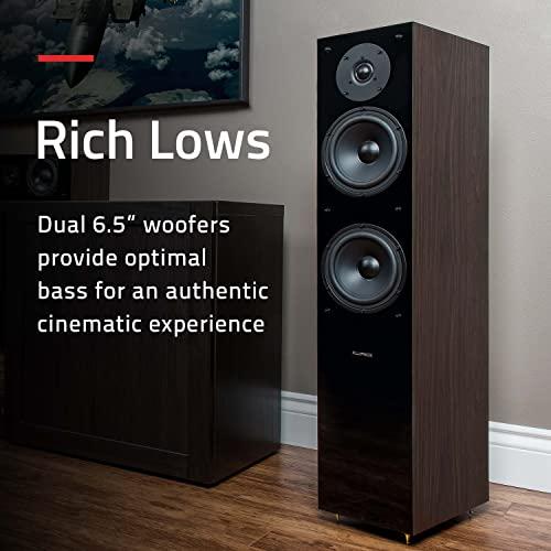 Fluance Fluance Elite High Definition Surround Sound Home Theater 5.0 Channel Speaker System Including Floorstanding Towers, Center Channel and Rear Surround Speakers - White (SXHTBWH)