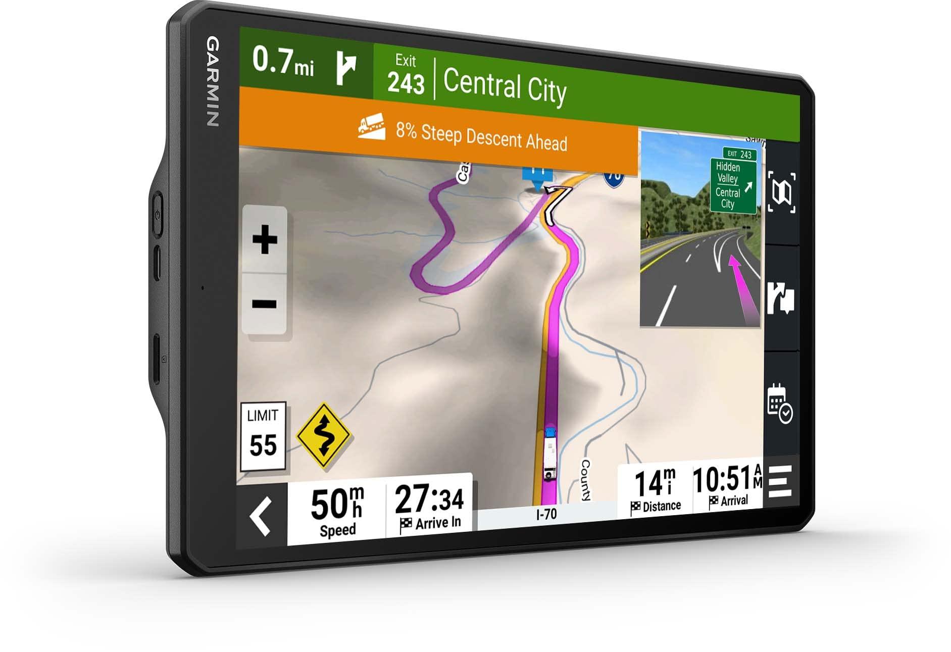 Garmin Garmin RV 1095, Extra-Large, Easy-to-Read 10 GPS RV Navigator, Custom RV Routing, High-Resolution Birdseye Satellite Imagery, Directory of RV Parks and Services, Landscape or Portrait View Display
