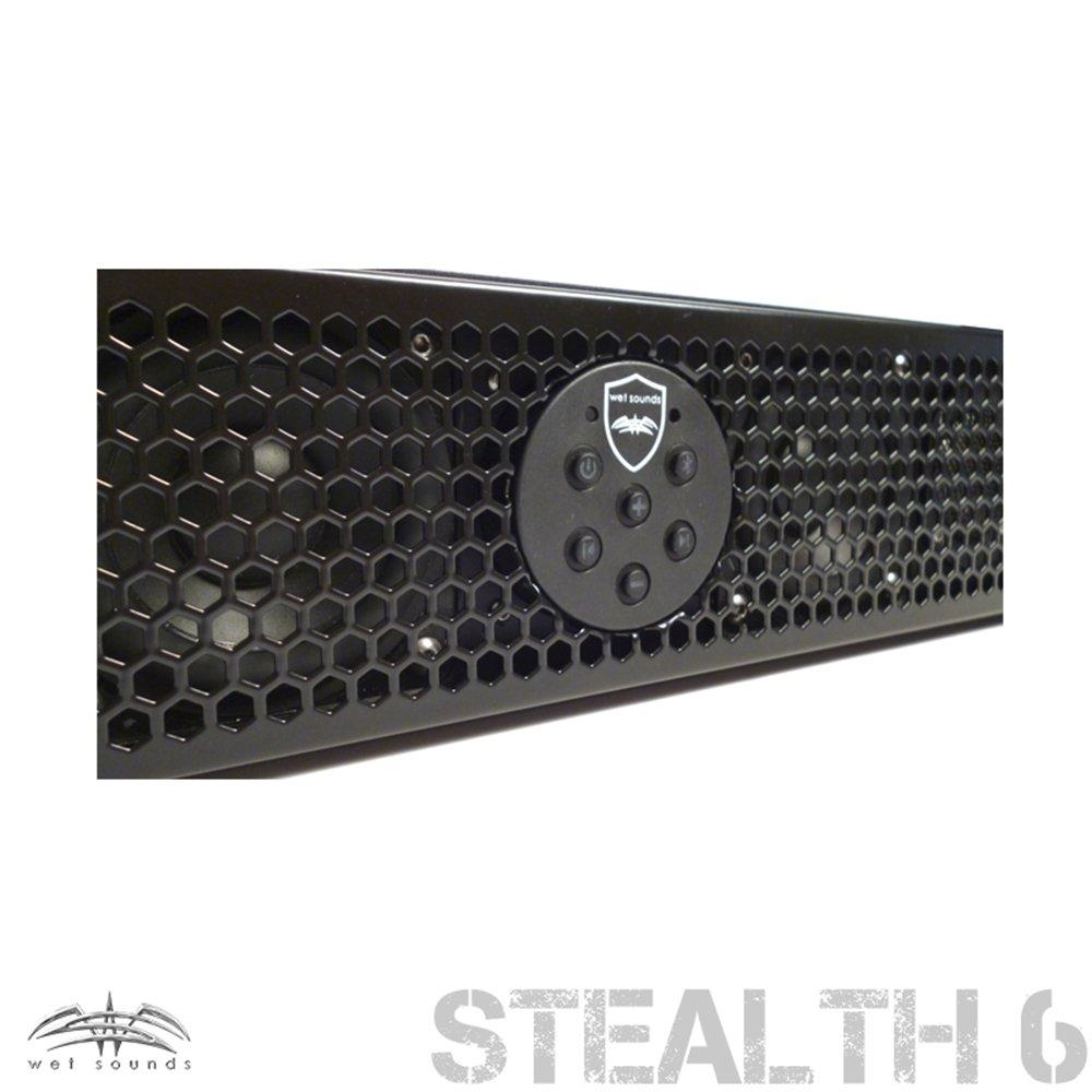 wet sounds Wet Sounds Stealth 6 Ultra - 6 Speaker All-in-One Bluetooth Soundbar