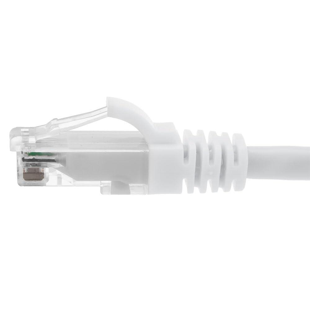 NavePoint NavePoint Ethernet Patch Cable CAT6A, UTP, 24AWG, 10 Ft, 10 Pack, White