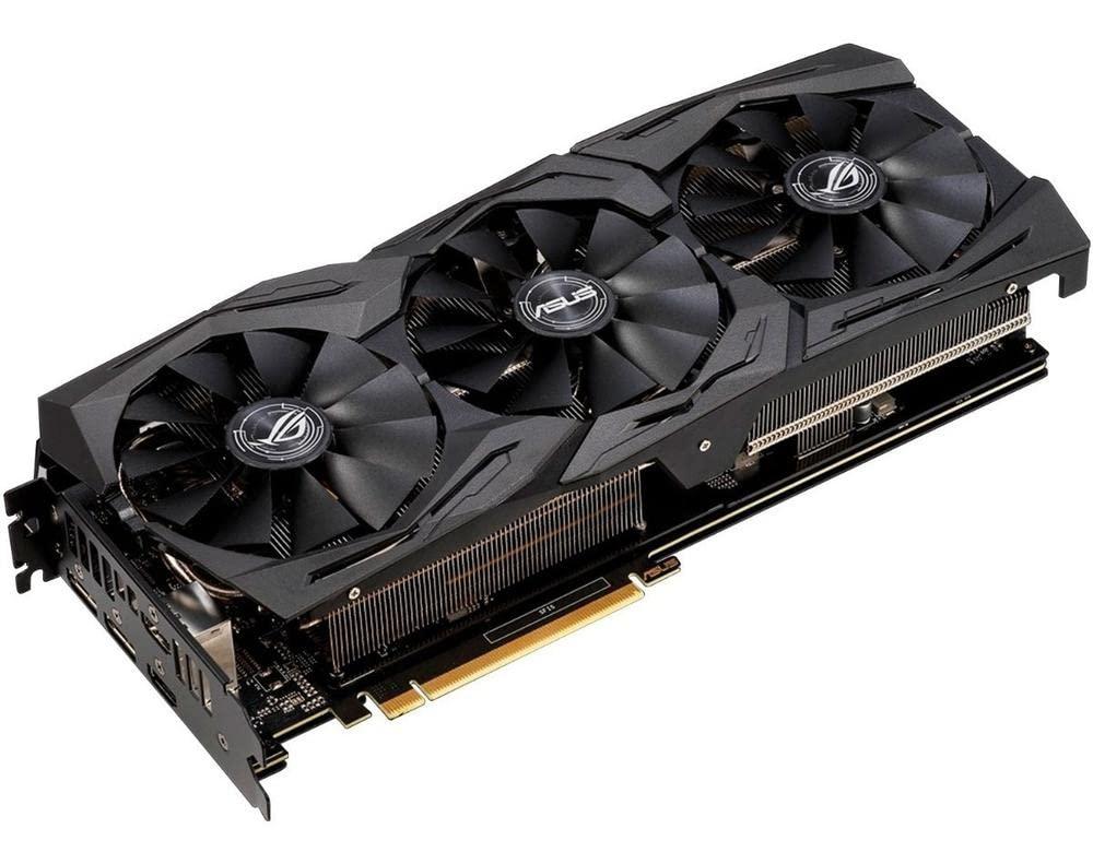 ASUS ASUS ROG STRIX GeForce RTX 2060 Overclocked 6G GDDR6 HDMI DP 1.4 Gaming Graphics Card (ROG-STRIX-RTX-2060-O6G)