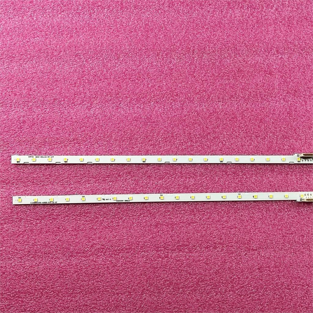 Stripledspareparts Replacement Part for TV LED Backlight Strip for Samsung UE49NU7100 UE49NU7102 UE49NU7140U UE49NU7670 UE49NU7120U UE49NU7170U UN49NU7100 UE49NU7300 - (Type: 4 Pieces)