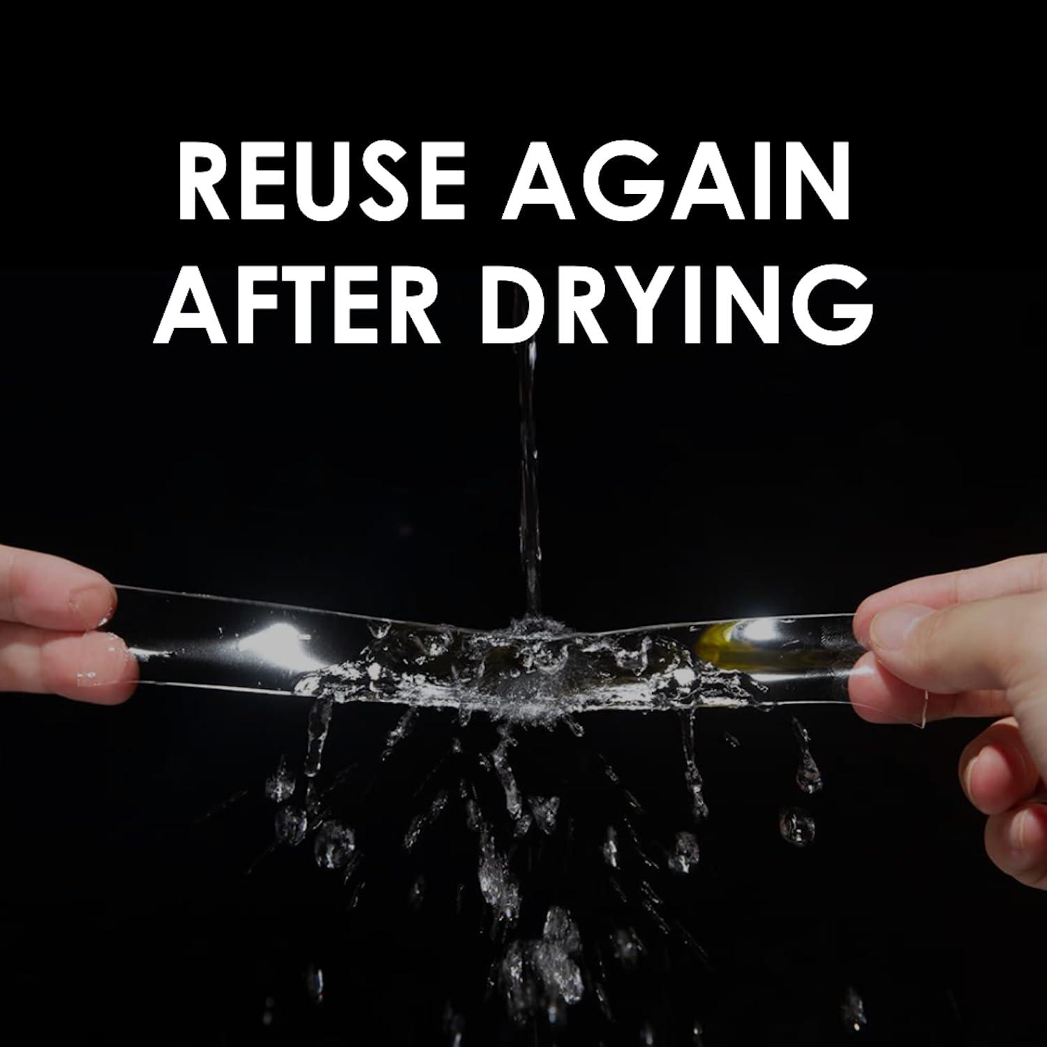 AFFAVON 200pcs Adhesive Cable Clips, Finisher Wire Clamp Cord Clips Cable Management Light Clips Cable Organizer Max.1/4" Wire Hider for Cords