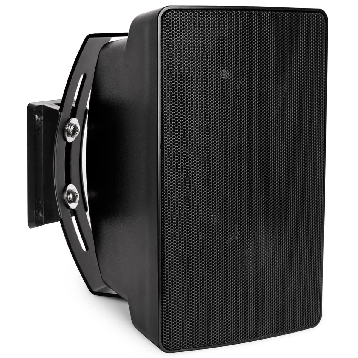 Pure Resonance Audio Pure Resonance Audio S6 6.5\" Outdoor Surface Mount Loudspeaker (2-Pack, Black)