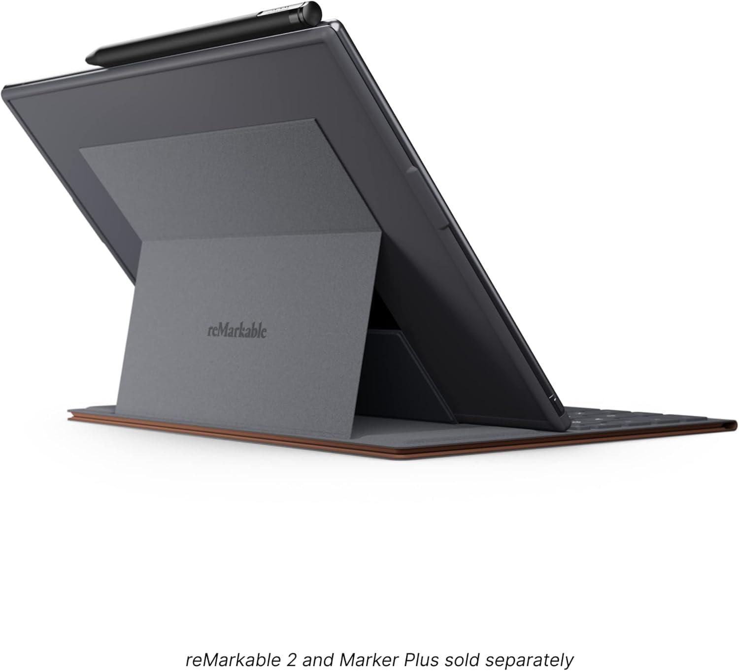 reMarkable reMarkable 2 Type Folio - Brown | Keyboard for The 2 Paper Tablet | US English