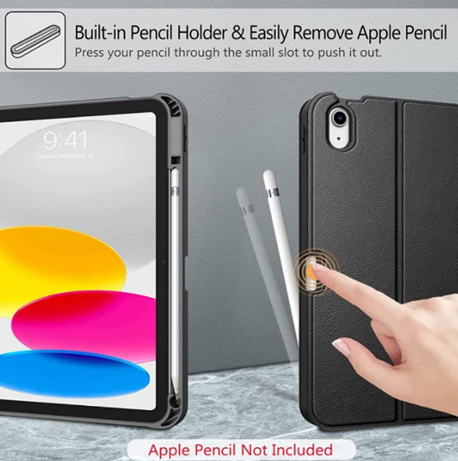 QYiiD QYiiD iPad Mini Touchpad Keyboard Case Compatible with iPad Mini 5/4/3/2/1, Magnetically Detachable Backlit Keyboard, Smart Folio with Pencil Holder for iPad Mini 5/Mini 4, Pink