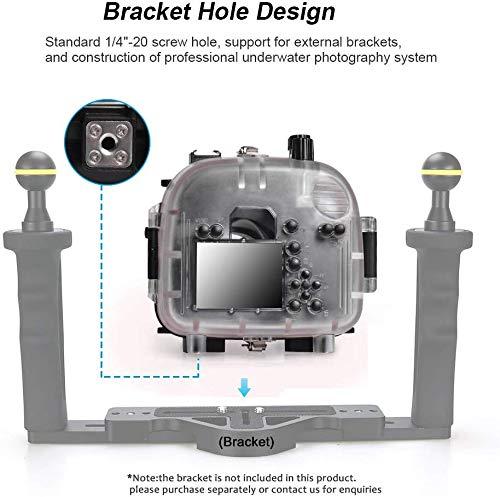 Sea frogs Seafrogs for Canon 550D T2i 18-55mm Lens 130ft/40m Underwater Camera Housing Waterproof Case