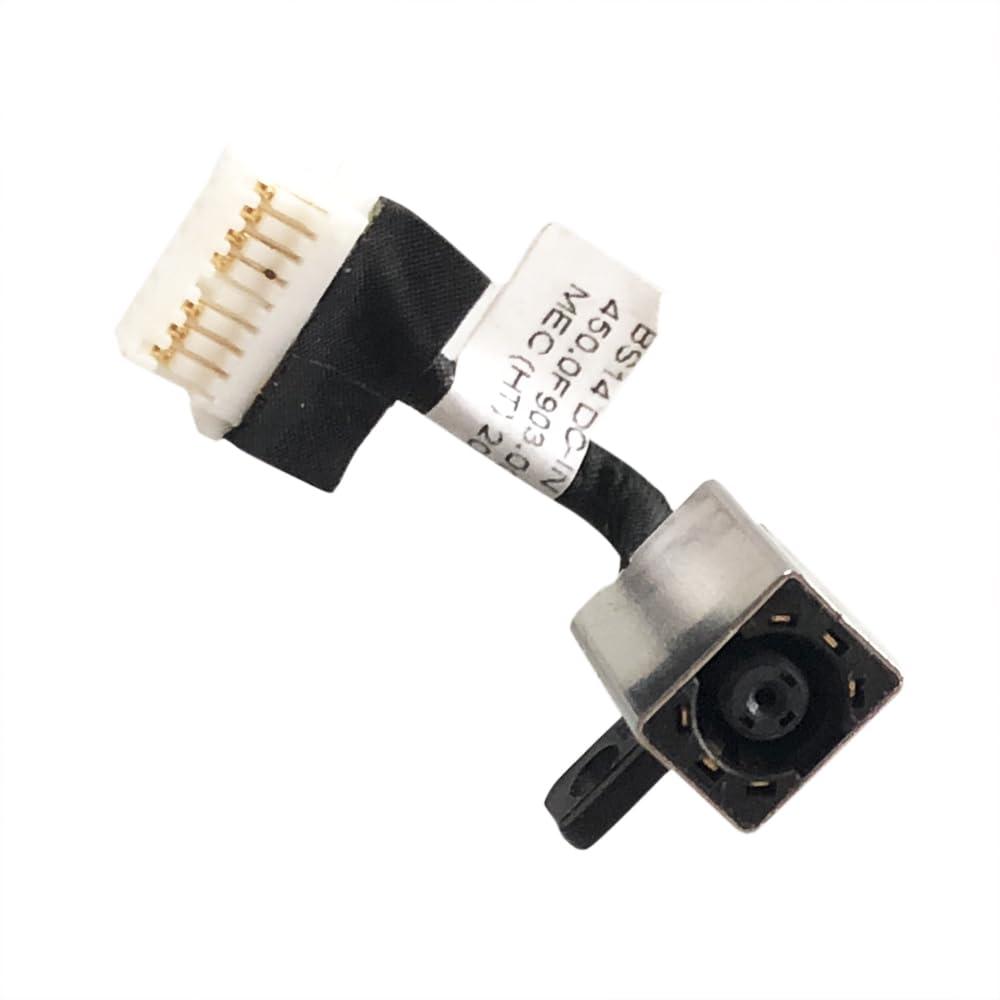 ZAHARA ZAHARA DC Power Jack Socket Plug Charging Port with Cable Replacement for Dell Inspiron 14 5591 450.0F903.0011 P93G P93G001 P93G002 450.0F903.0011 0WJXD9, WJXD9