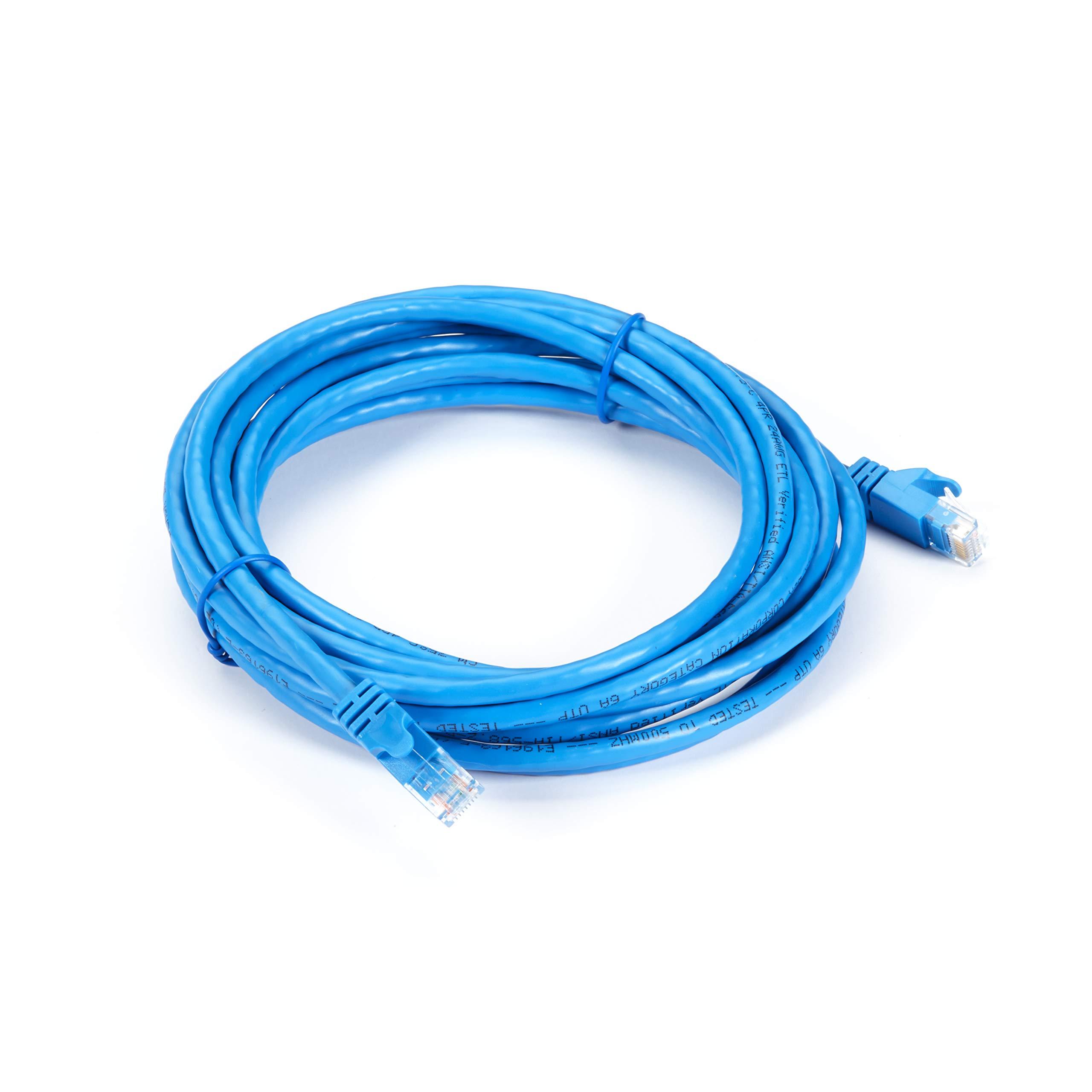 Black Box Black Box CAT6A 500-MHz Slim Molded Snagless Patch Cable UTP cm PVC BL 14FT