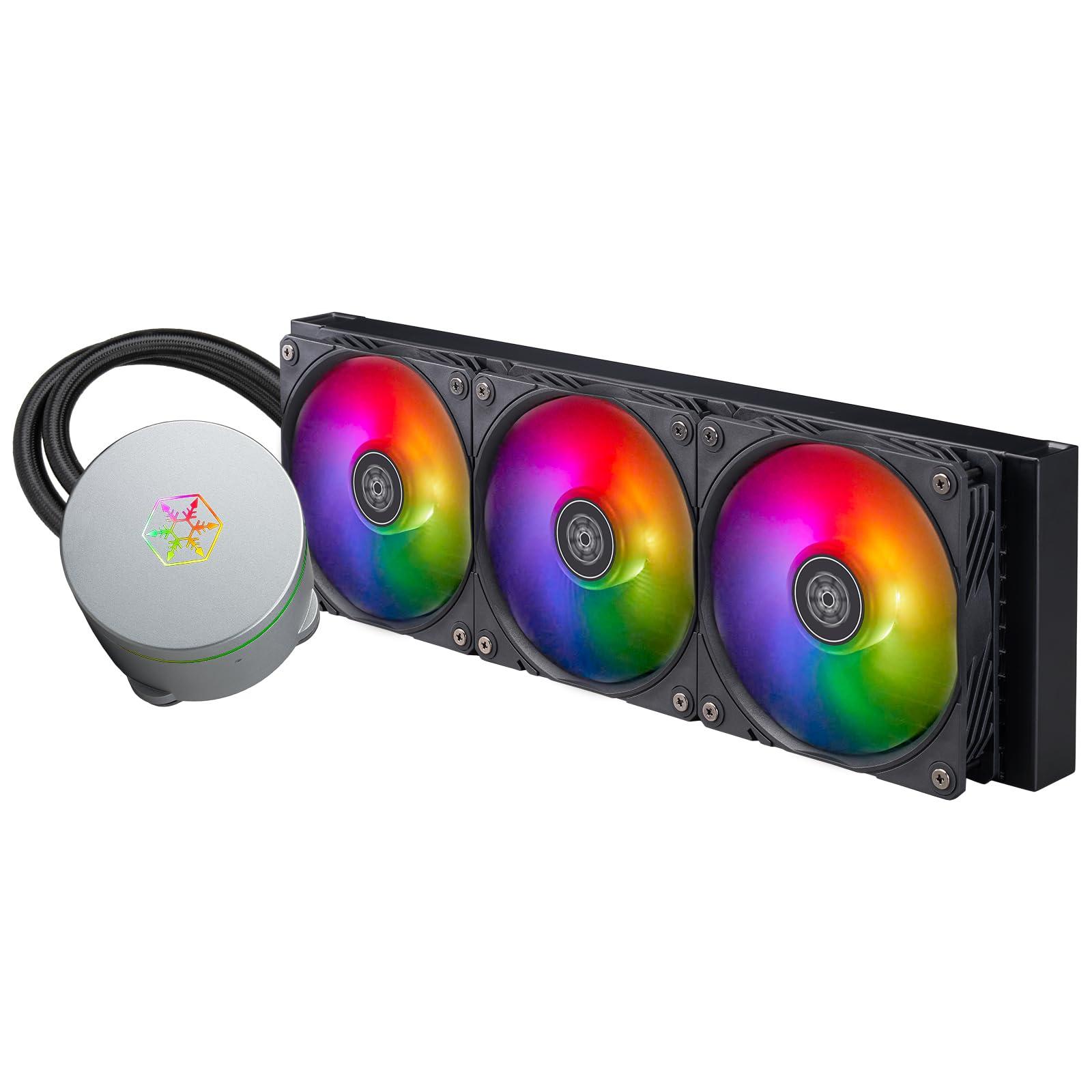 SilverStone Technology SilverStone Technology IceMyst 360 All-in-One Liquid Cooler with ARGB Lighting
