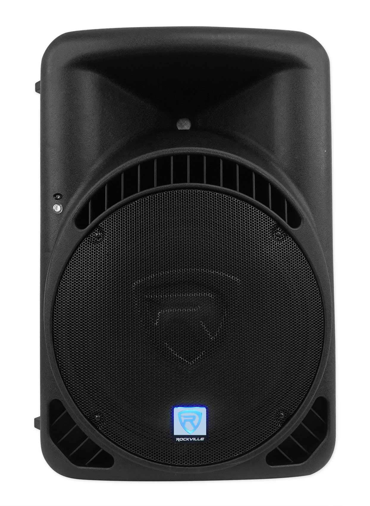 Rockville Rockville RPG15BT 15" Active 1000w DJ PA Speaker w Bluetooth+Stand+Headset+Cable