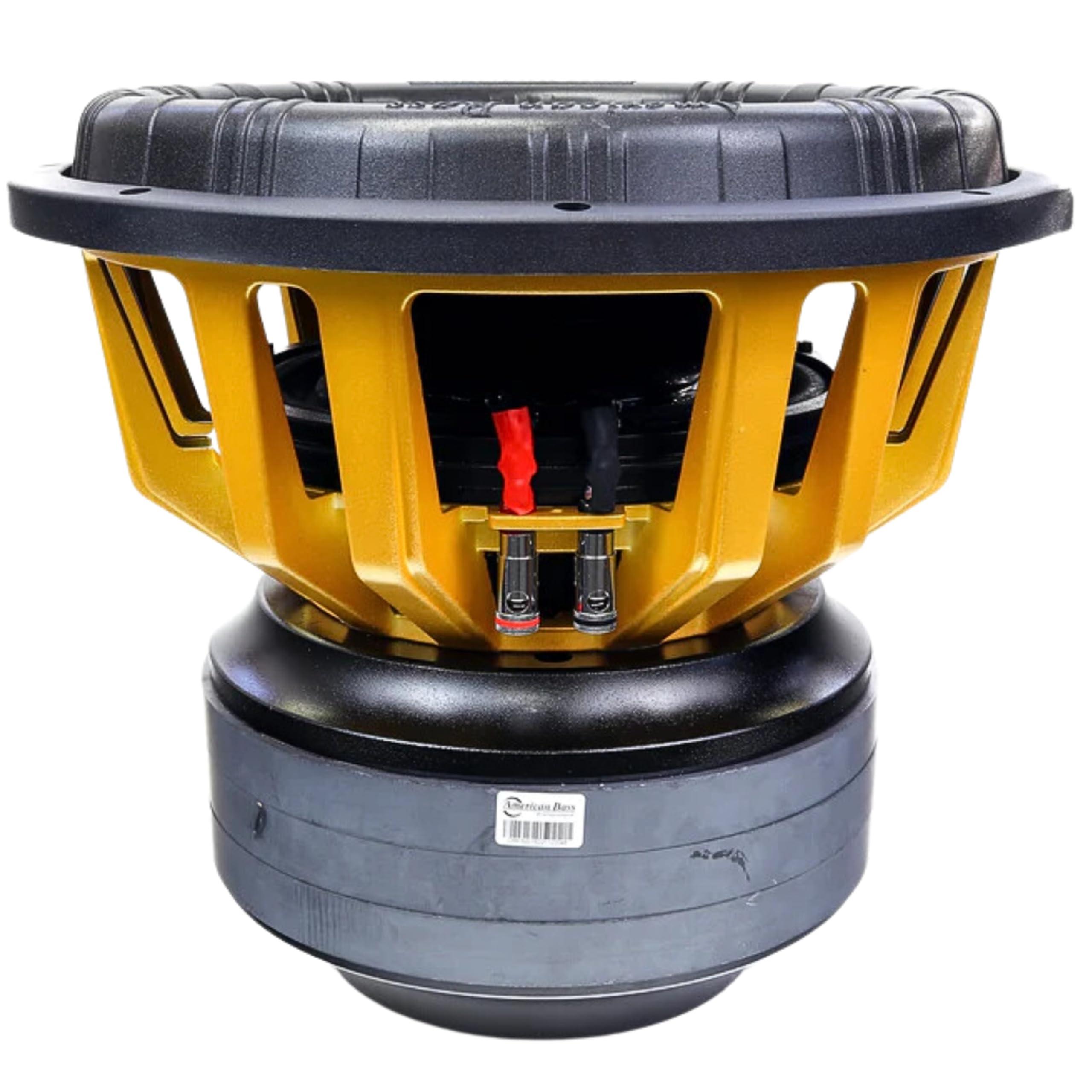 American Bass American Bass 15" King Subwoofer 2 Ohm 15000 Watts 6500 watts RMS KING-15D2