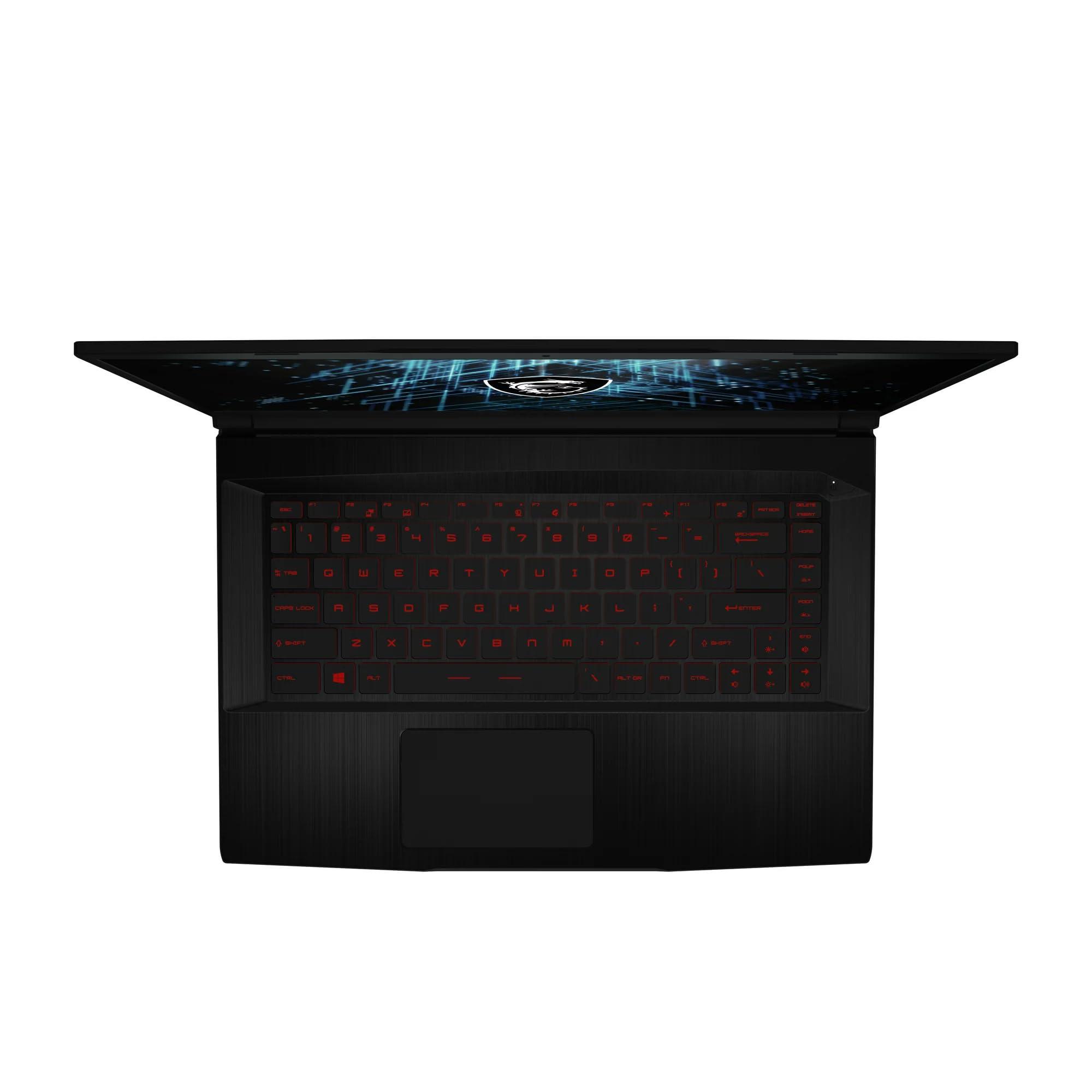 MSI MSI GF63 Thin 15.6" Gaming Laptop, FHD 144Hz, Intel Core i5-11400H, NVIDIA GeForce RTX 3050, 12GB Memory, 1TB SSD, Windows 11 Home, Black + Accessories