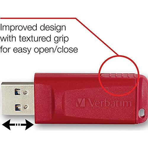 Verbatim Verbatim Store \'n\' Go 16GB USB 2.0 Flash Drive, Assorted Colors, 4-Pack