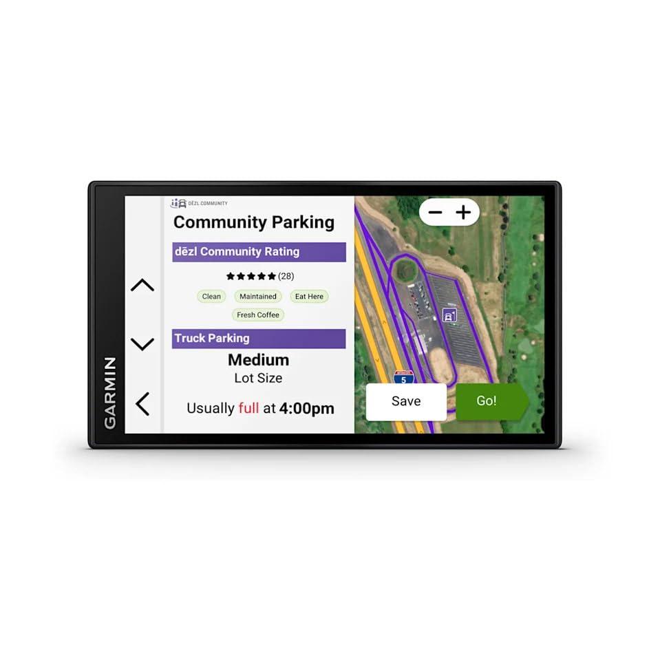 Garmin Garmin Dezl OTR620 GPS Truck Navigator 6" Display Touchscreen, Commercial GPS Navigation for Semi-Truck Driver Bundle with LCD Cleaning Kit + 32GB SD Memory Card + More Accessories