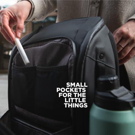 NOMATIC NOMATIC Backpack - 14L Water Resistant Anti Theft Backpack - Laptop Bag - Computer Backpack - Expandable Black Backpack