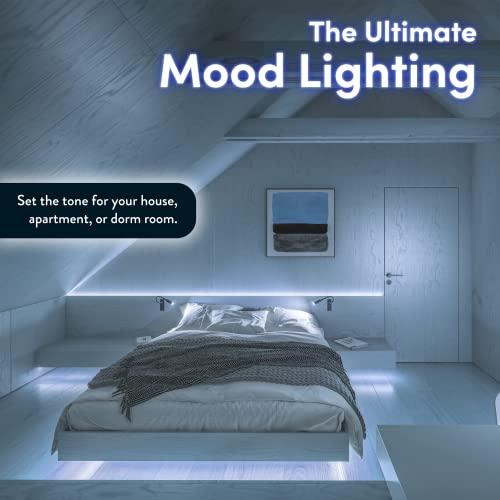 Power Practical Luminoodle XL PLus - The Original Portable LED Light Rope with USB Power Bank - 10 ft USB Waterproof String Lights - Rechargeable LED Lantern Kit