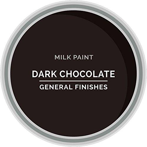 General Finishes General Finishes Water Based Milk Paint, 1 Quart, Dark Chocolate