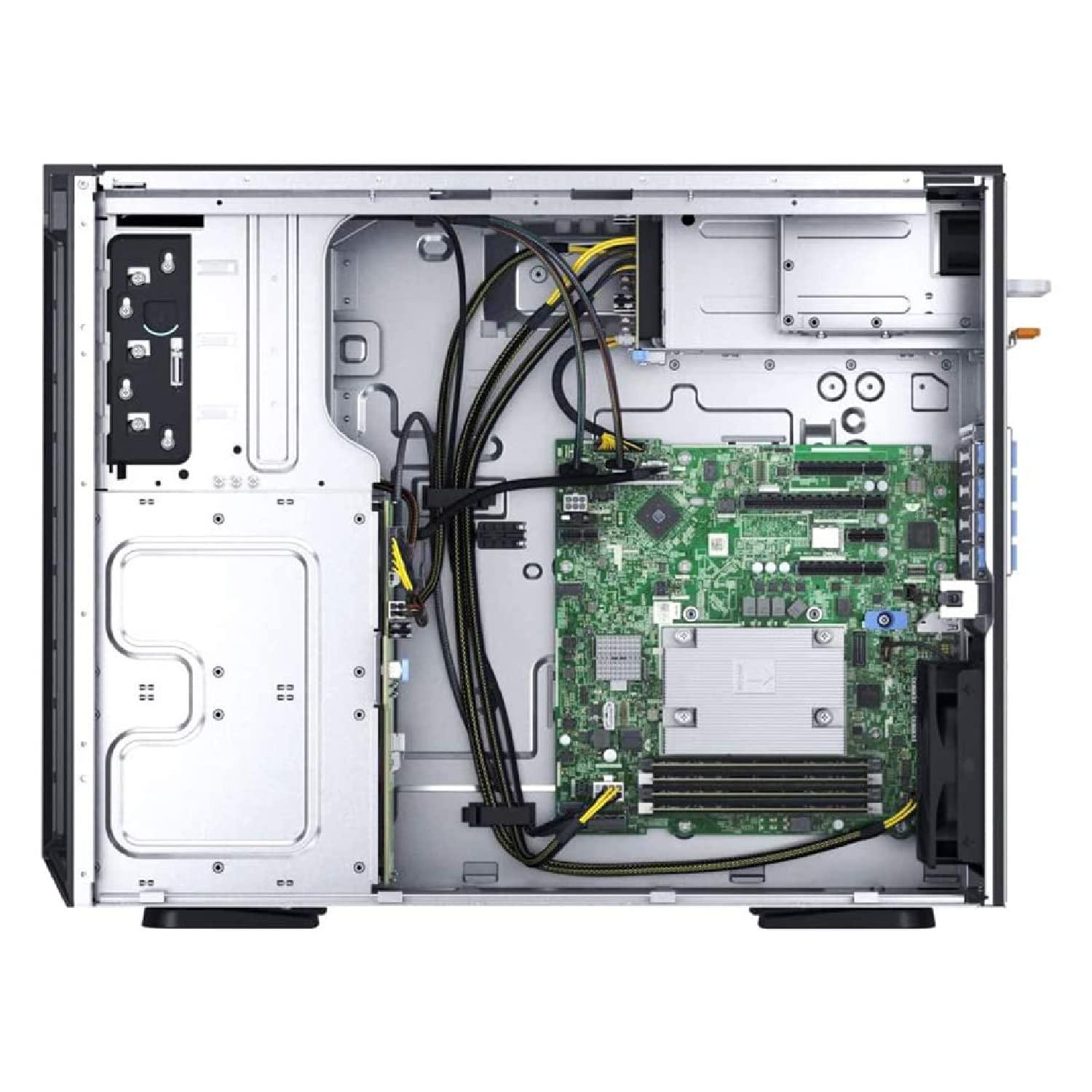 Dell Dell PowerEdge T340 Tower Server Bundle with 16GB USB Flash Drive, Intel Xeon E-2124 Quad-Core 3.3GHz, 16GB DDR4, 2TB SSD, RAID, iDRAC9, Single PSU (Renewed)