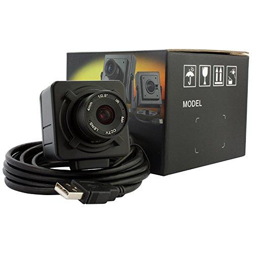 ELP ELP USB Camera Manual Zoom 4mm Lens Prototype Camera 2Megapixel 1080p Webcam Cmos OV2710 Webcamera High fps 100fps Web Cam Security Surveillance Dog Pet Baby Video Monitoring USB Cameras for Most OS