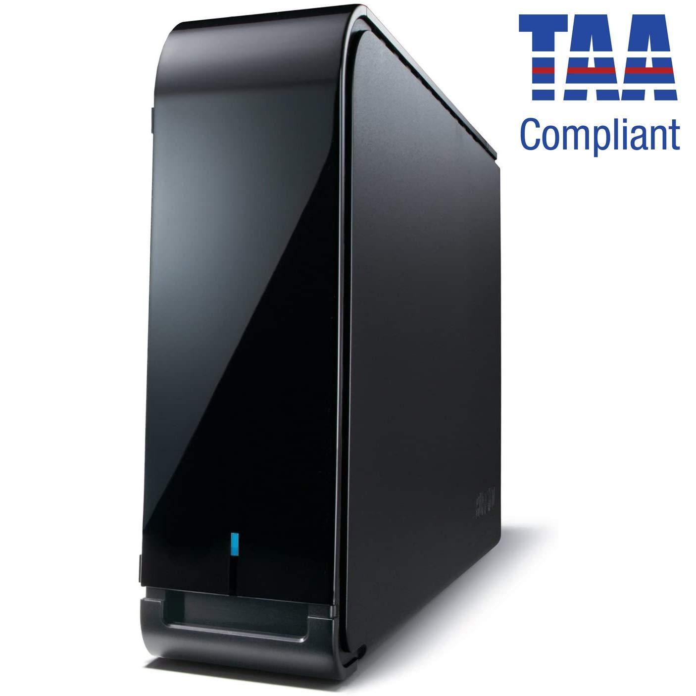 BUFFALO BUFFALO DriveStation 4TB High Speed 7200RPM TAA Desktop External Hard Drive USB 3.2