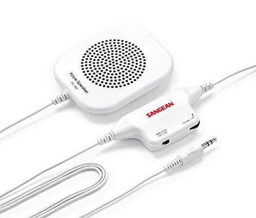 Sangean Sangean PS-300 Pillow Speaker with In-line Volume Control and Amplifier (White)