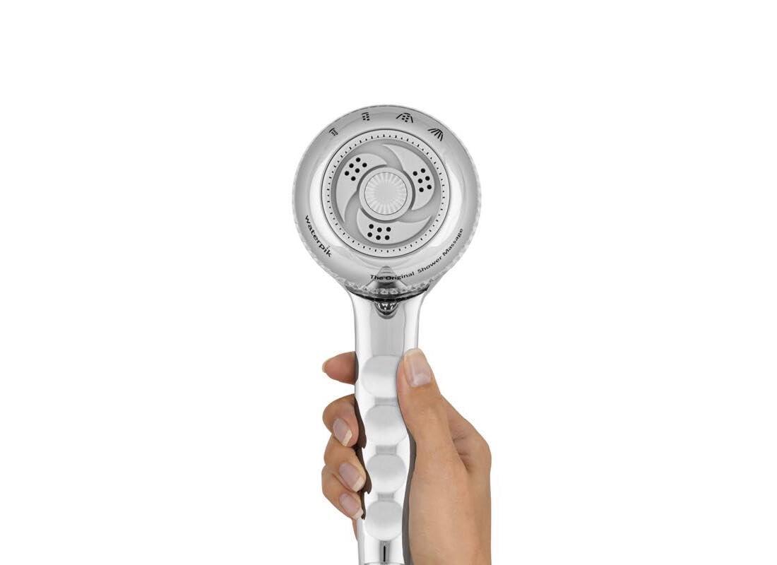 Waterpik Waterpik SM-453CGT PowerSpray+ Original Massage Shower Head, Chrome