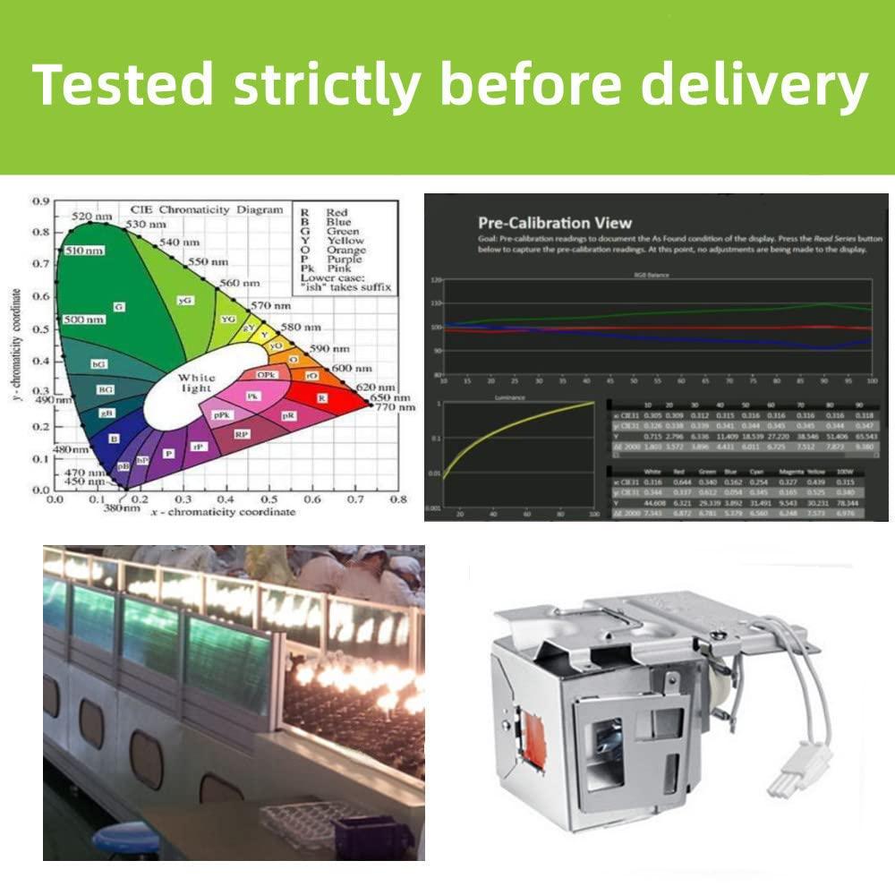 KINGLAMPS KINGLAMPS 5J.JG705.001 Original Projector Lamp Replacement for Benq HT1070A Projector (Genuine Original Bulb Inside)