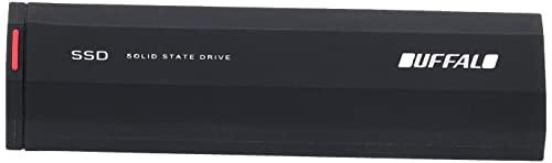 BUFFALO Buffalo External SSD 1.0TB Small Compact Portable USB3.2Gen2 2000MB/s Black SSD-PHE1.0U3-BA