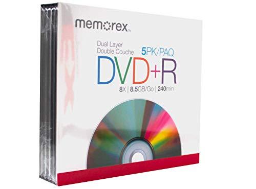 Memorex Memorex 8.5GB 8X Double Layer DVD+R (5 Pack)