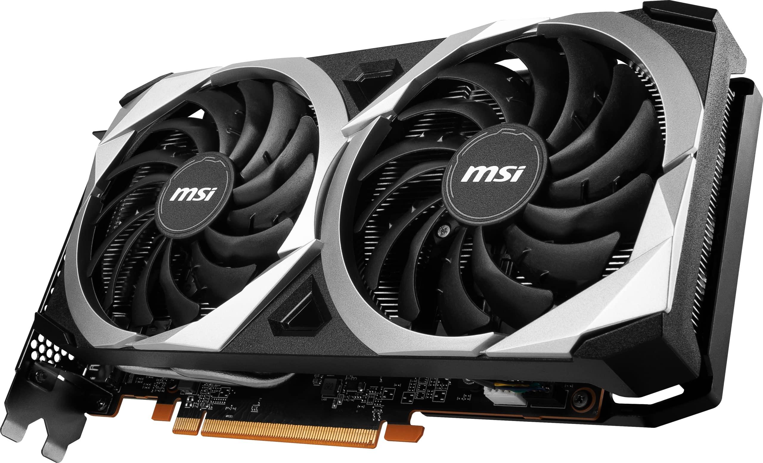 MSI MSI Radeon RX 6600 MECH 2X 8G Graphics Card 8GB Memory