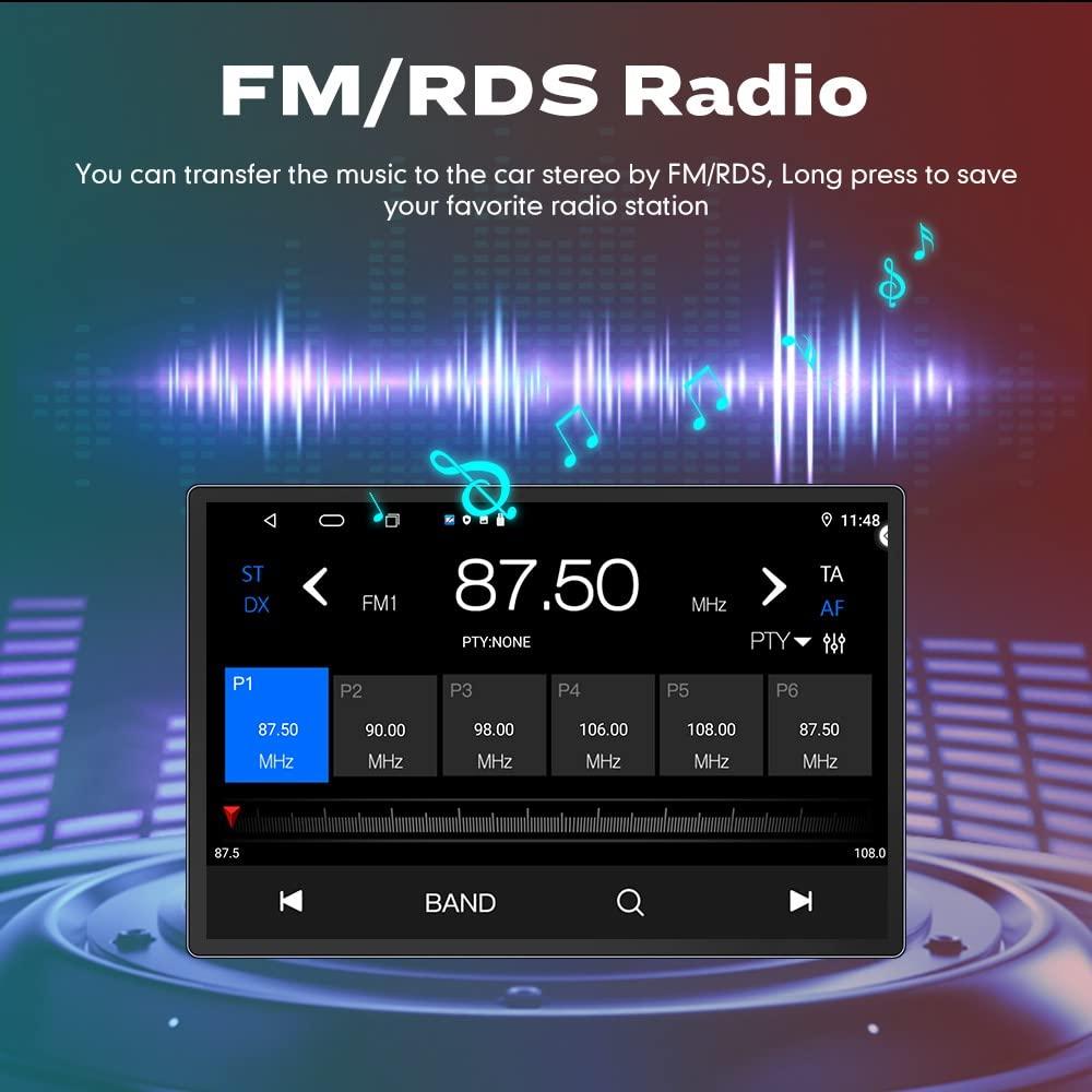 KUNFINE CarPlay Android Auto Autoradio Car Navigation Stereo GPS Radio 13.1\" 2K QLED Touchscreen Headunit Tablet for Infiniti M35 2007-2009 if Applicable Octa Core 4G+64G