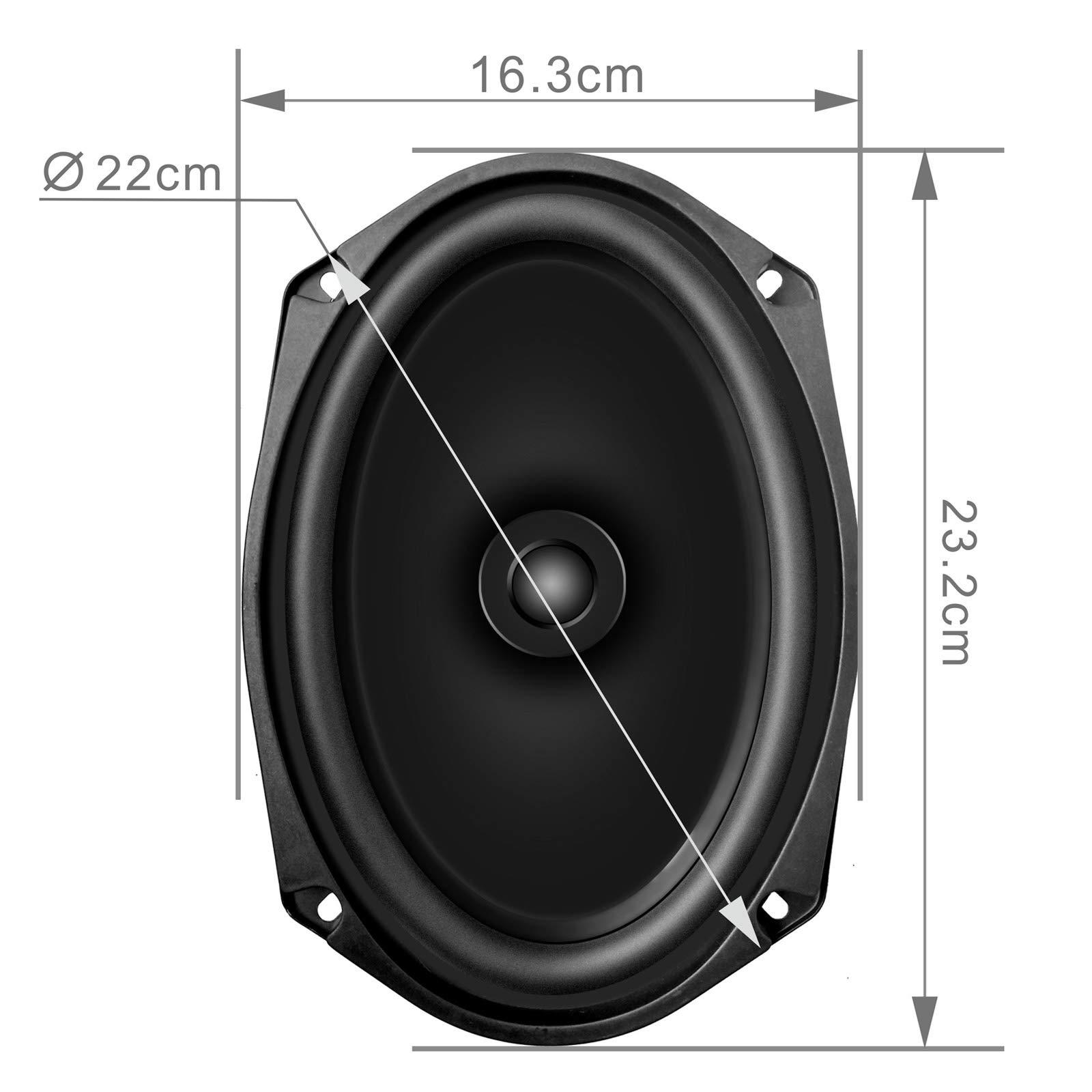 SONDPEX Sondpex CS17609: 6\" X 9 Dual Cone Speaker