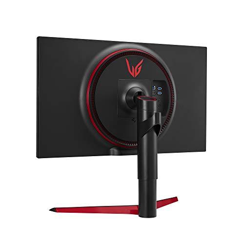 LG LG 27GN750-B UltraGear Gaming Monitor 27” FHD (1920x1080) IPS Display, 1ms Response, 240HZ Refresh Rate, G-SYNC Compatibility, 3-Side Virtually Borderless Design, Tilt, Height, Pivot Stand - Black
