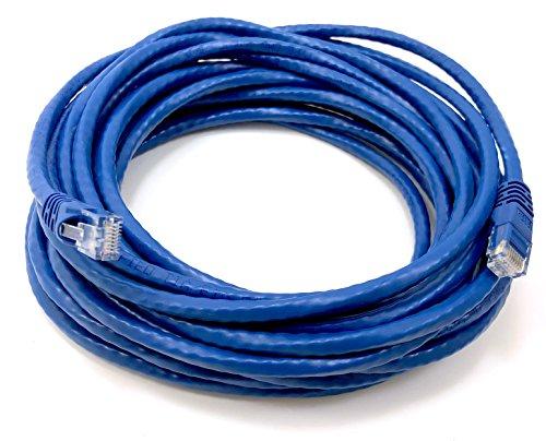 MICRO CONNECTORS Micro Connectors E08-025BL-10 25 Feet CAT 6 UTP RJ45 Patch Cables, Pack of 10, Blue