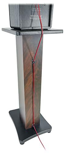 Rockville Rockville ELITE-5B 5.25\" Bookshelf Speakers w/Bluetooth+28\" Dark Wood Stands