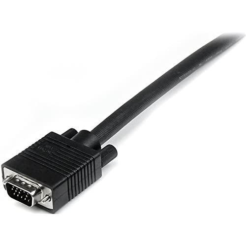 StarTech StarTech.com VGA to VGA Cable - 1 ft - HD15 M/M - Coax High Resolution - Computer Monitor Cable - Video Cable - VGA Monitor Cable (MXT101MMHQ1)