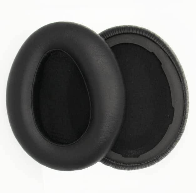 AIKKAUK Replacement Ear Pads Compatible with Sony MDR-10RBT MDR-10RNC MDR-10R Headphones Made of Soft Protein Leather and Memory Foam Replacement Ear Pads for Repair Parts (Black)
