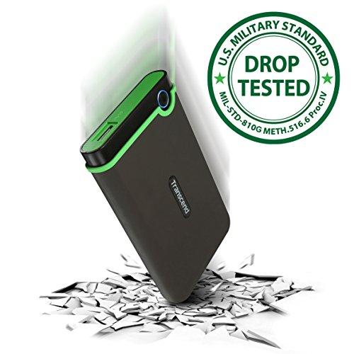 Transcend Transcend 2 TB StoreJet M3 Military Drop Tested USB 3.0 External Hard Drive (TS2TSJ25M3)