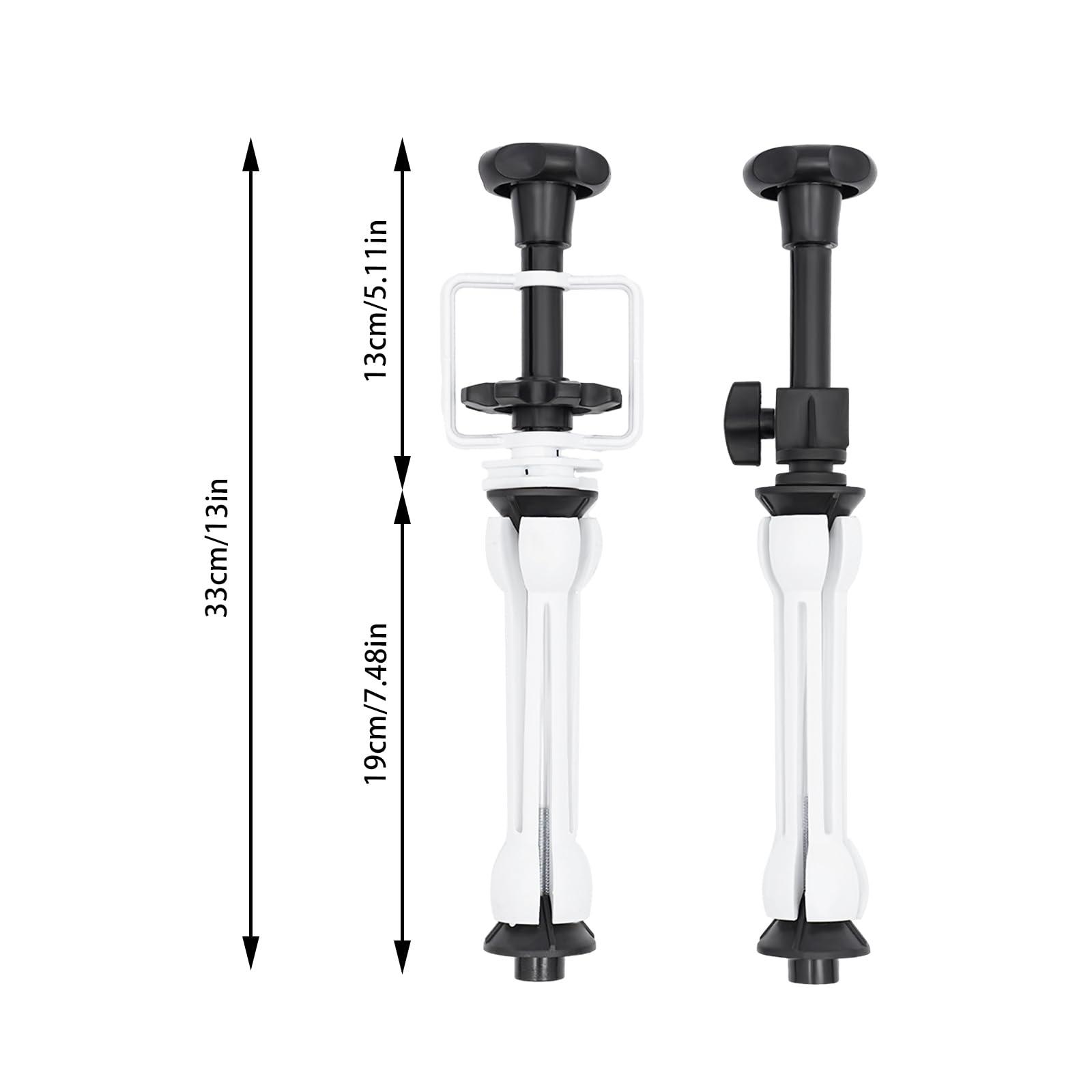 QUEMARQUE 4 Roller Manual Background Support System - Wall Mounting Ceiling Background Holder Set with Brackets, Shafts, Weights and Chains