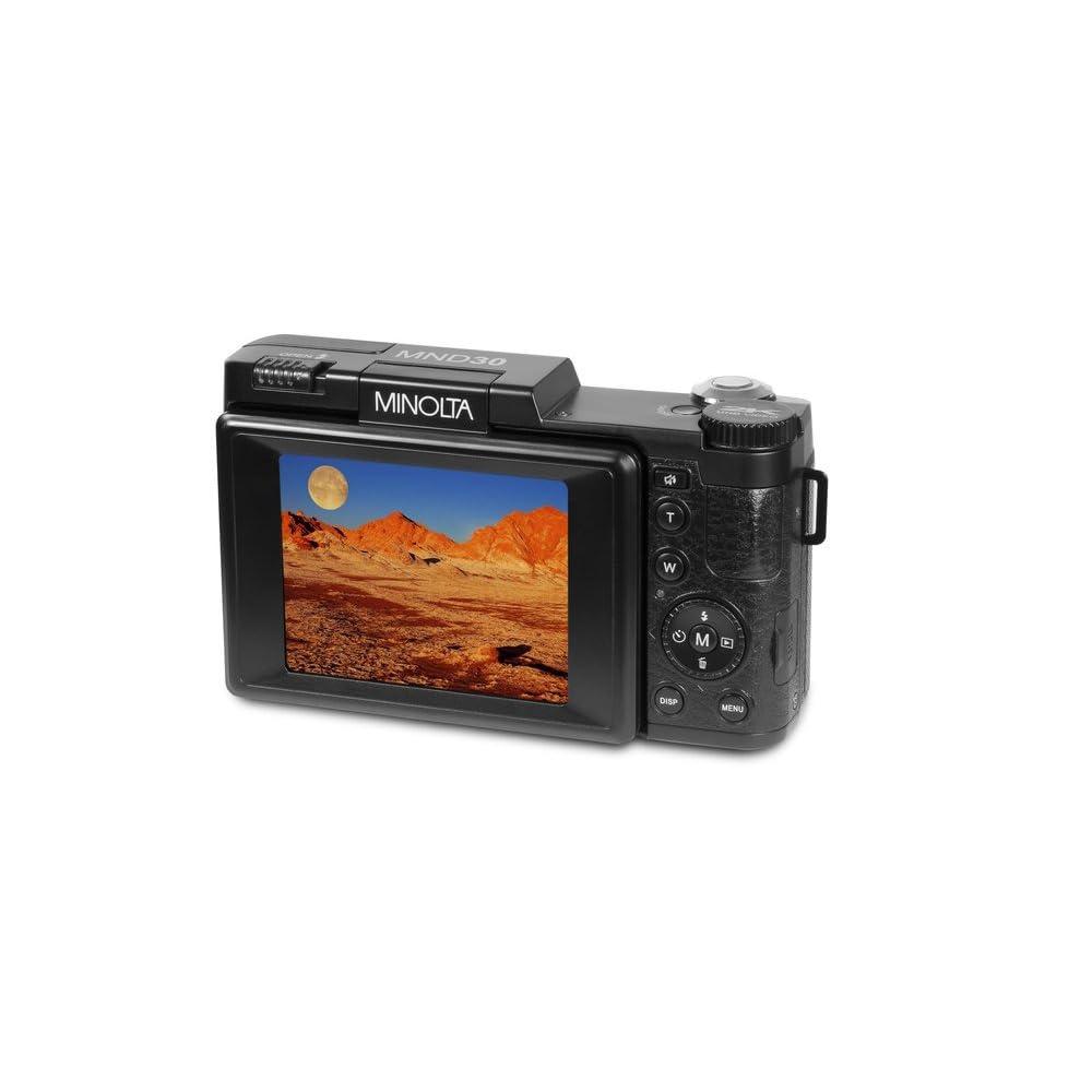 Minolta Minolta MND30 30 MP / 2.7K Ultra HD Digital Camera (Black)