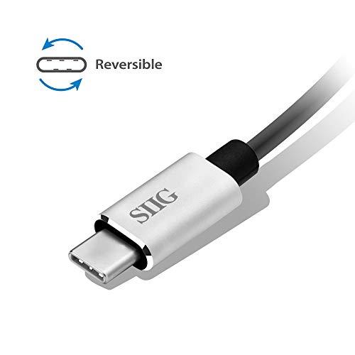 SIIG SIIG USB Type C 2-in-1 Card Reader for SD & Micro SD - Compact Aluminum Case - 5Gbps Data Transfer Rate - for MacBook Pro, Chromebook Pixel/Pixelbook, Samsung Galaxy S8, Other USB C Devices - Silver