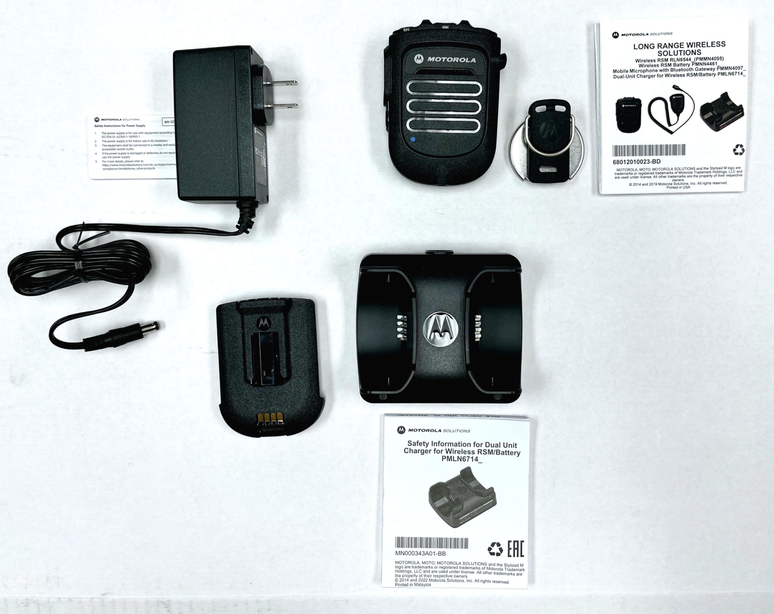 Motorola Motorola OEM RLN6554A Wireless Remote Speaker Mic for APX 1000, 3000, 4000, 6000, 7000 Series