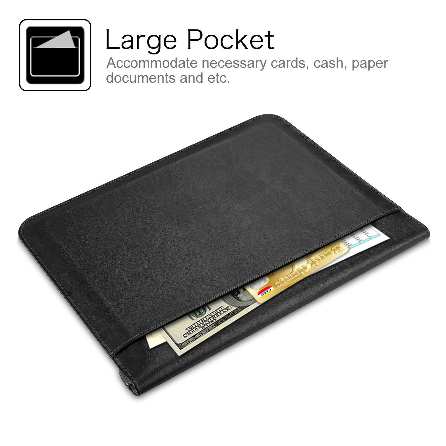 FINTIE Fintie Case for 12.3 Inch Microsoft Surface Pro 7 Plus/Pro 7 / Pro 6 / Pro 5 / Pro 4 / Pro 3 - Multiple Angle Viewing Portfolio Business Cover + Sleeve Case Carrying Bag with Stylus Loop & Pocket