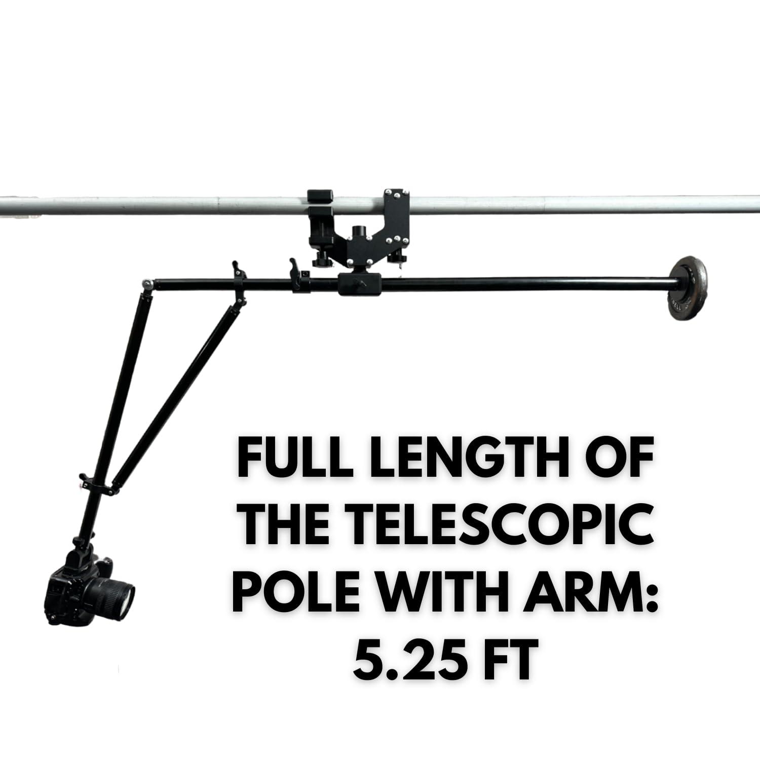 Glide Gear Glide Gear REVO 75 Top-Down 360 Degree Rotating Orbital Photo Video Platform for Camera Rig Mirrorless DSLR Cameras, Spinning Camera Rig for Commercial Videography, Product Photography, Food Shooting