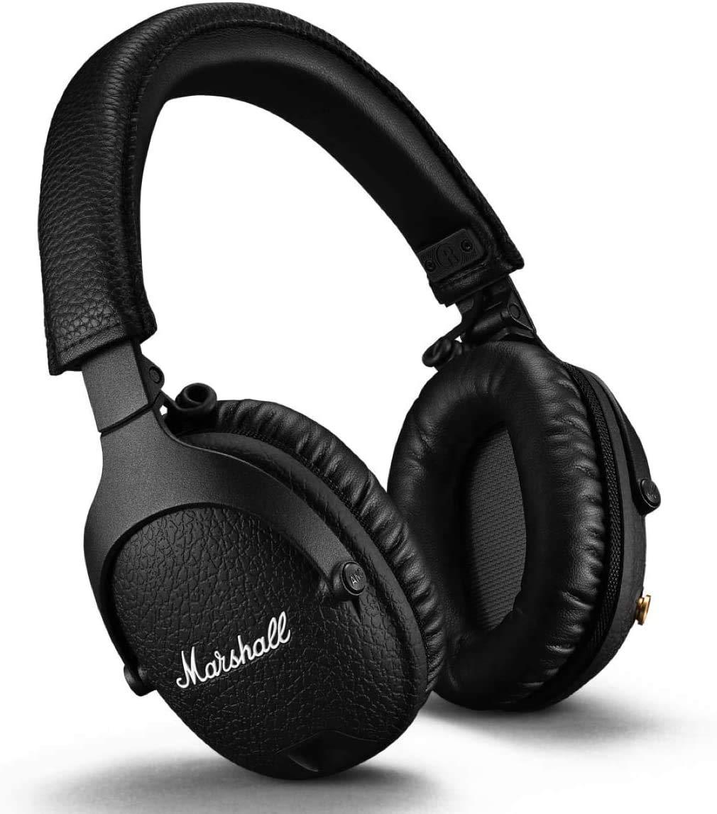 Marshall Marshall Monitor II Active Noise Canceling Over-Ear Bluetooth Headphone, Black