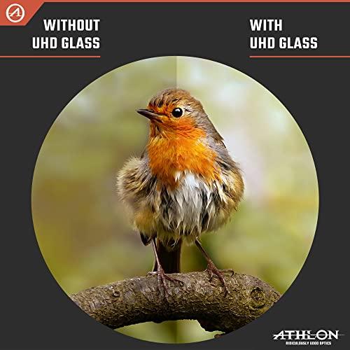 Athlon Optics Athlon Optics 8x42 Argos G2 HD Black Binoculars with Eye Relief for Adults and Kids, High-Powered Binoculars for Hunting, Birdwatching, and More