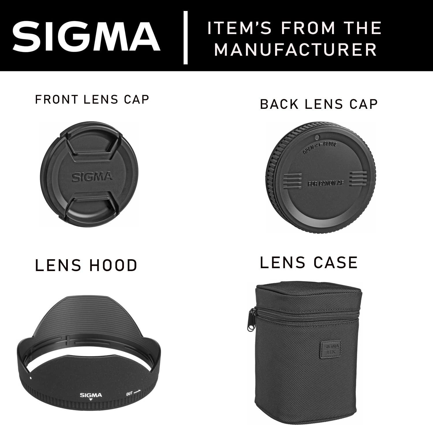 Sigma Sigma 17-50mm f/2.8 EX DC OS HSM Lens for Canon EF + 64GB Sandisk Extreme Pro SD Card (Extreme Bundle) with Accessories