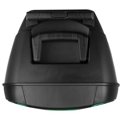Supersonic IQ Sound IQ-7812DJBT 12-inch Portable Bluetooth Speaker with True Wireless Stereo, LED Light Show, Bluetooth 5.0, Built-in Port, Carry Handle, 40W Power - 12" Woofer, 1.5" Tweeter, 2Hrs Play Time