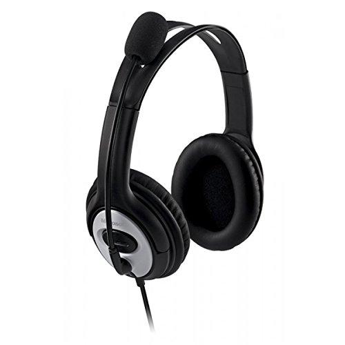 Microsoft Microsoft LifeChat LX-3000 Headset (JUG-00013) with Clear stereo sound, Plug and Play, Noise-cancelling Microphone for Laptop/PC, Over-Ear